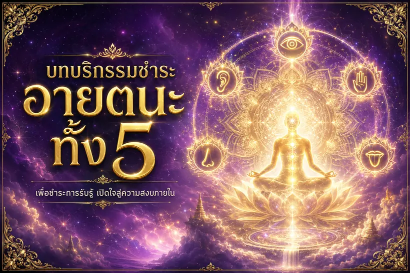 บทชำระอายตนะ ๕